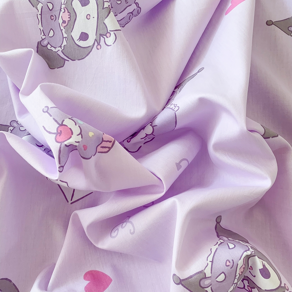 91家纺网 家纺一手货源 找家纺 玉元坊 2026新款三丽鸥正版授权儿童卡通全棉纯棉旅行隔脏睡袋火车出行睡袋 库洛米宝贝