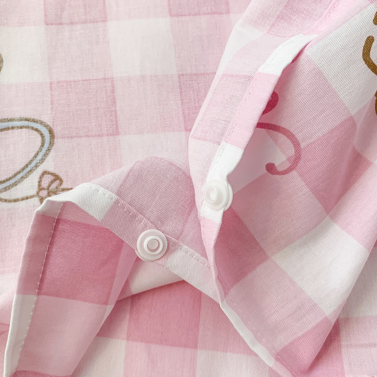 91家纺网 家纺一手货源 找家纺 玉元坊 2026新款三丽鸥正版授权儿童卡通全棉纯棉旅行隔脏睡袋火车出行睡袋 粉格美乐蒂