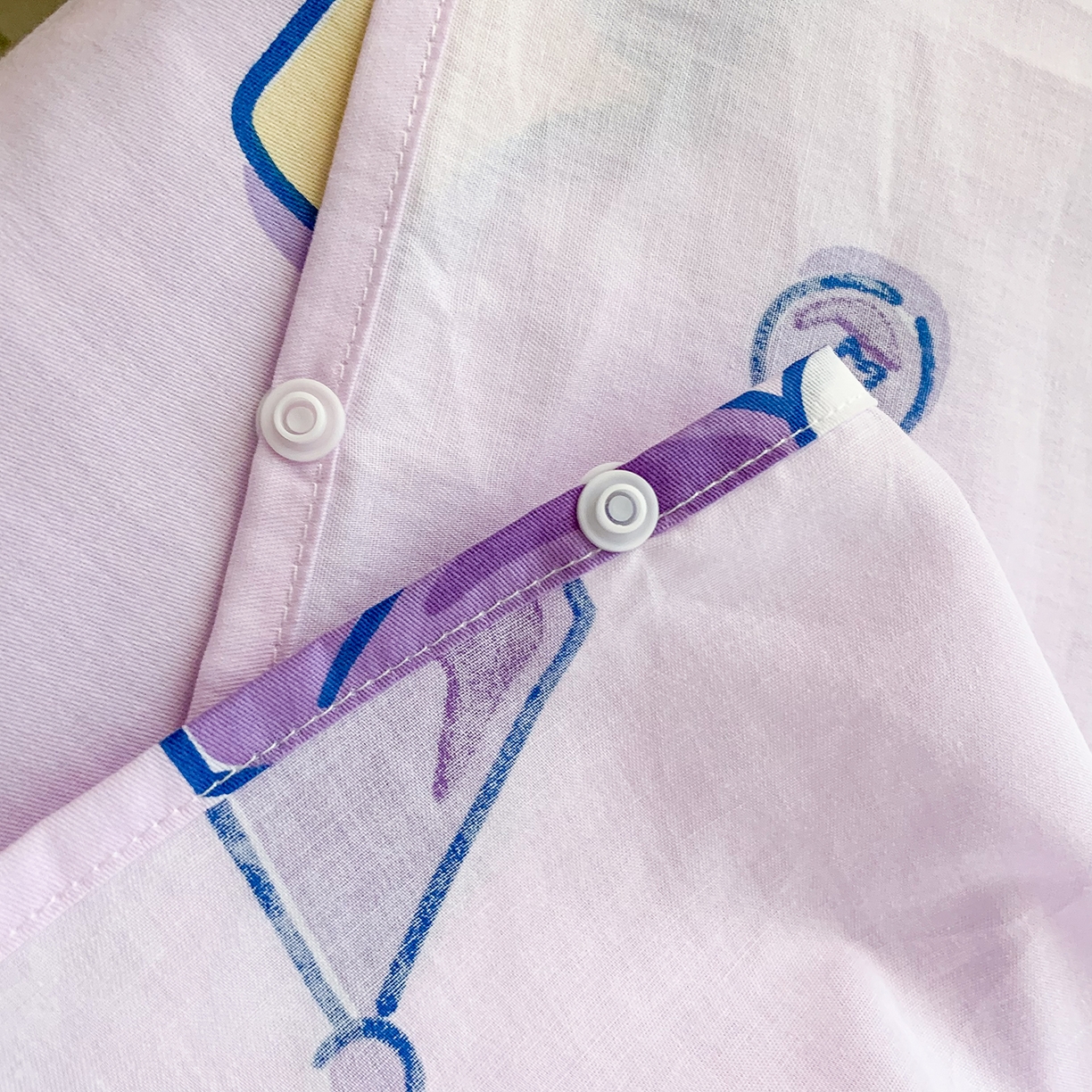 91家纺网 家纺一手货源 找家纺 玉元坊 2026新款三丽鸥正版授权儿童卡通全棉纯棉旅行隔脏睡袋火车出行睡袋 甜甜库洛米