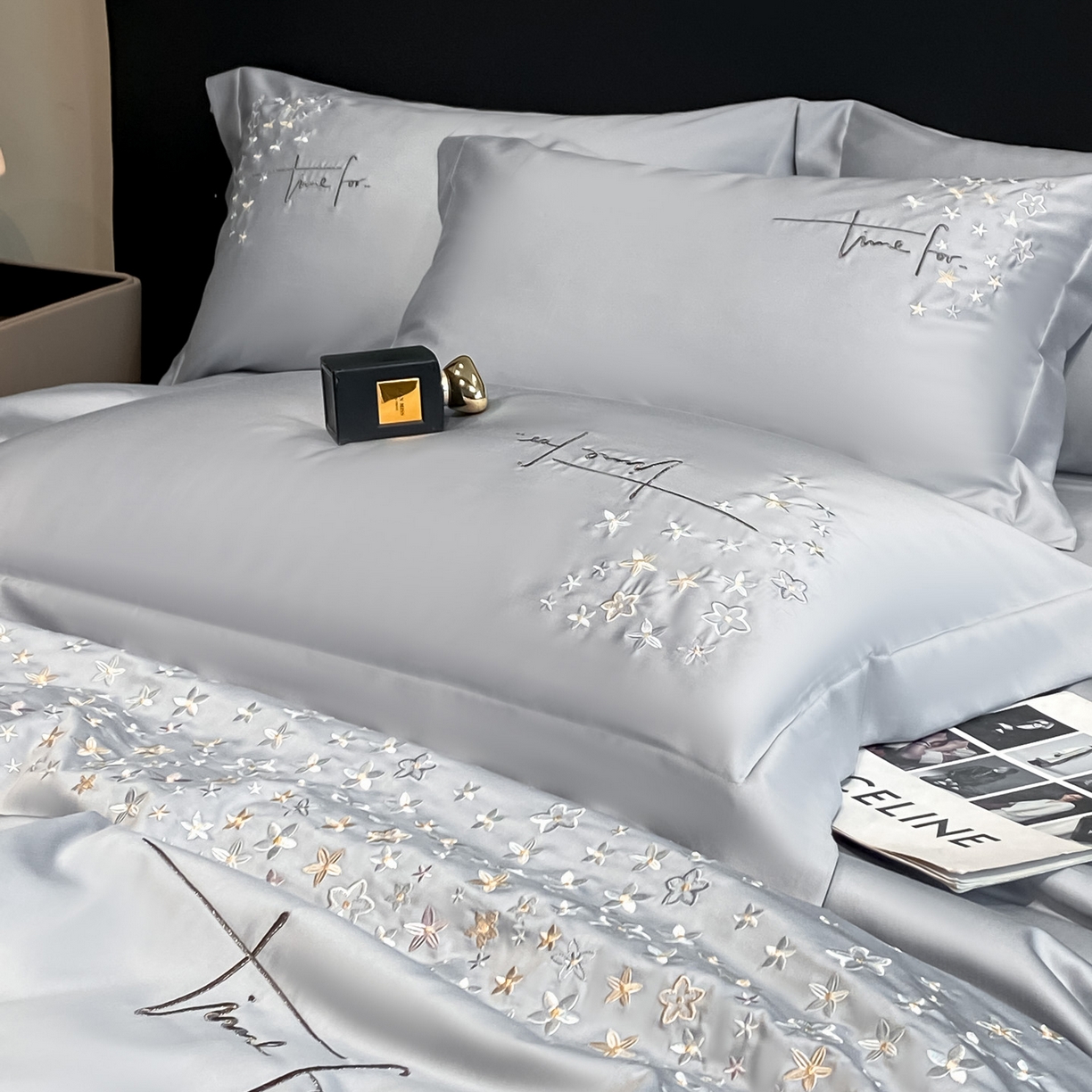 91家纺网 家纺一手货源 找家纺 （总）新方向 2026刺绣A类20%蚕丝天丝棉夏被四件套 65%60s兰精天丝 35%100支长绒棉-星耀