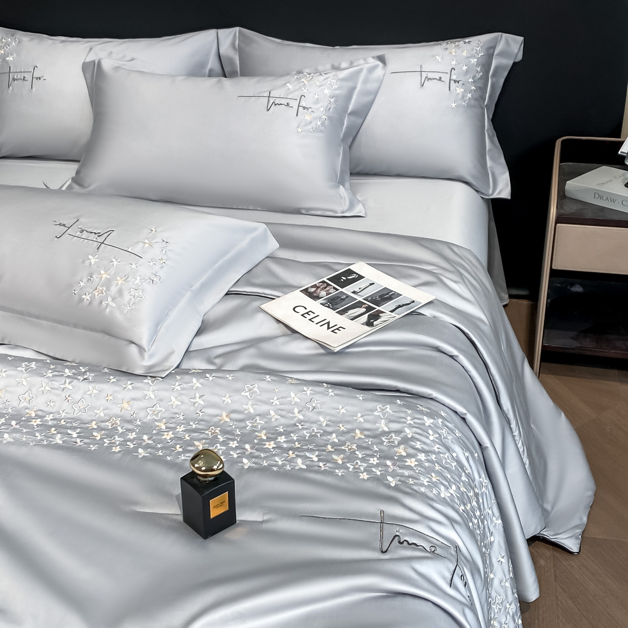 91家纺网 家纺一手货源 找家纺 （总）新方向 2026刺绣A类20%蚕丝天丝棉夏被四件套 65%60s兰精天丝 35%100支长绒棉-星耀