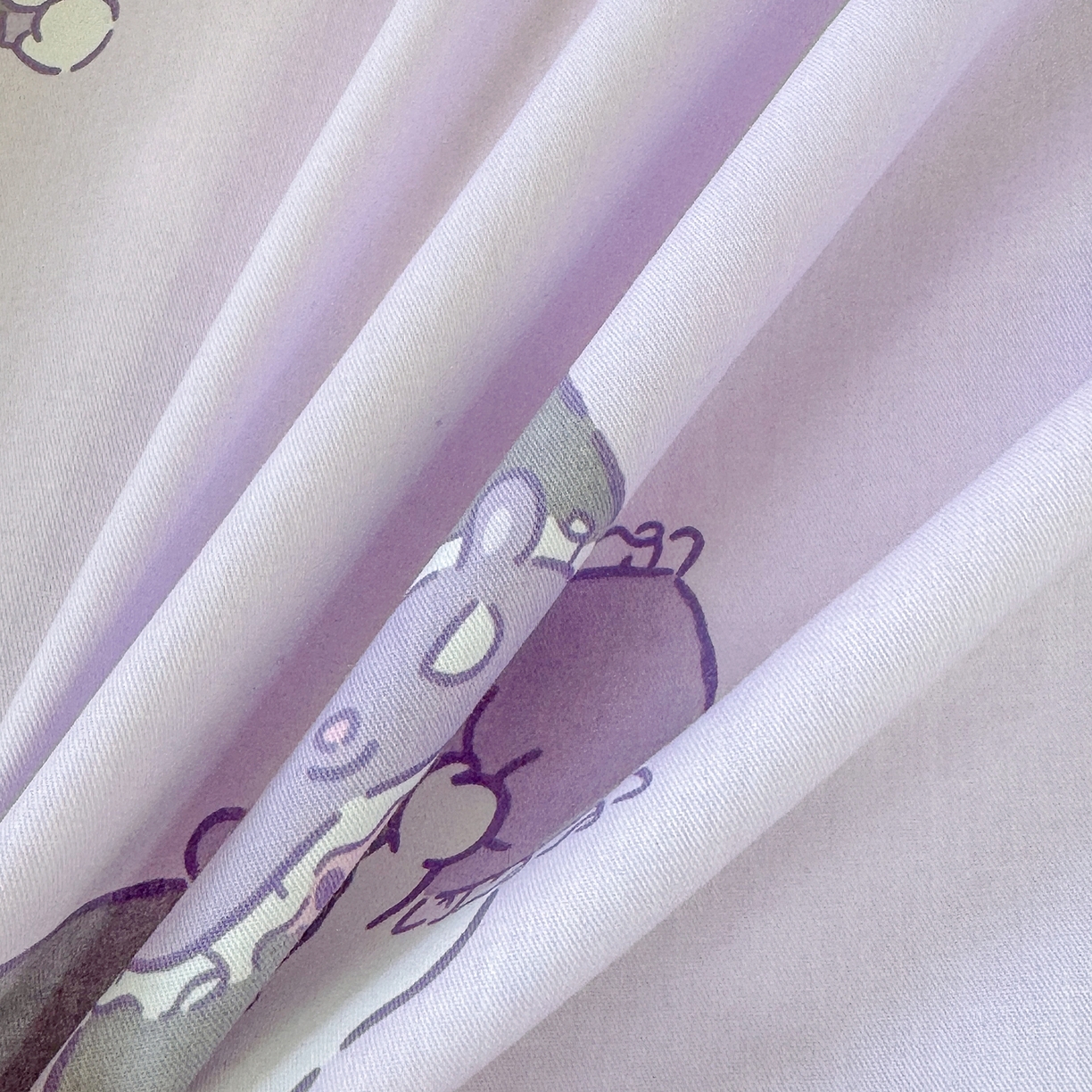 91家纺网 家纺一手货源 找家纺 玉元坊 2026新款三丽鸥正版库洛米美乐蒂凯蒂猫全棉纯棉0.9m学生宿舍床三件套基础款 库洛米宝贝