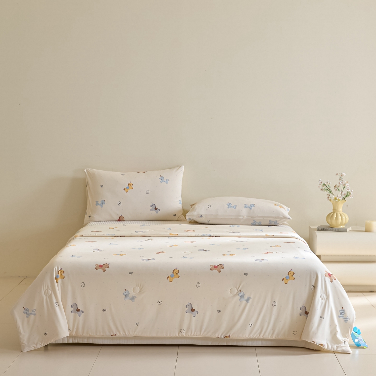 91家纺网 家纺一手货源 找家纺 （总）一加一 2026新款A类凉感冰皮印花冰蚕被夏被夏凉被空调被