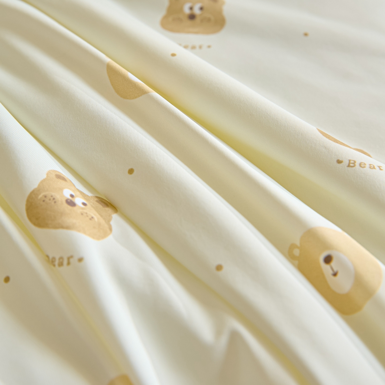 91家纺网 家纺一手货源 找家纺 一加一 2026新款A类凉感冰皮印花冰蚕被夏被夏凉被空调被 童话熊仔