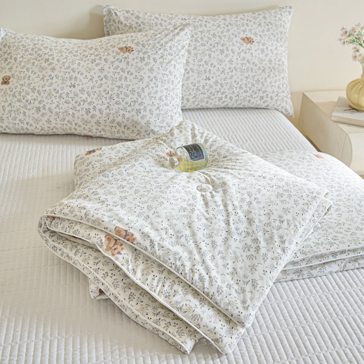 91家纺网 家纺一手货源 找家纺 （总）一加一 2026新款A类凉感冰皮印花冰蚕被夏被夏凉被空调被