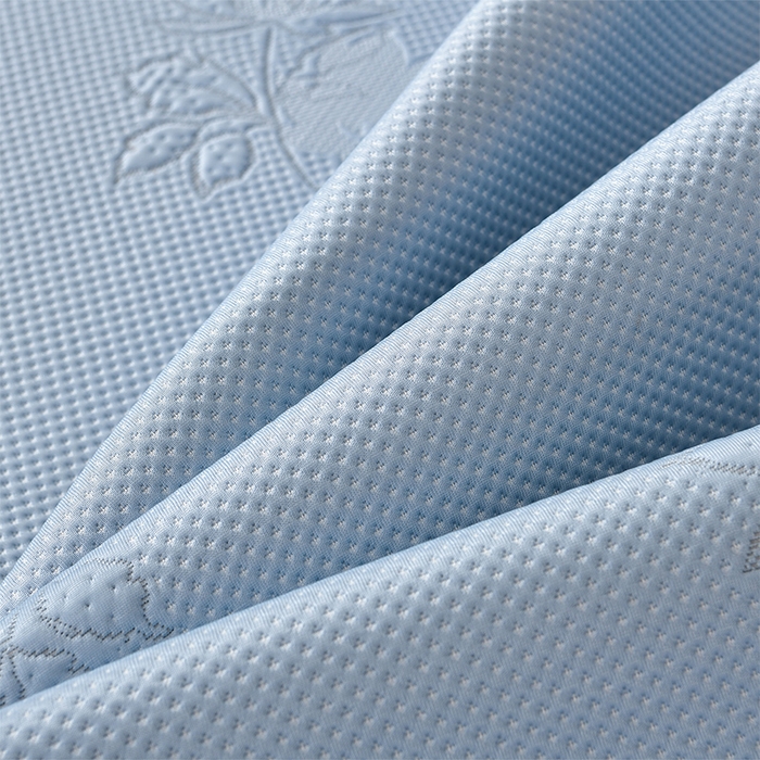 91家纺网 家纺一手货源 找家纺 （总）绒耀家纺 直播新款加厚复合冰豆豆PE高分子凉感丝双面提花凉席三件套双层花边（控价最低139起）