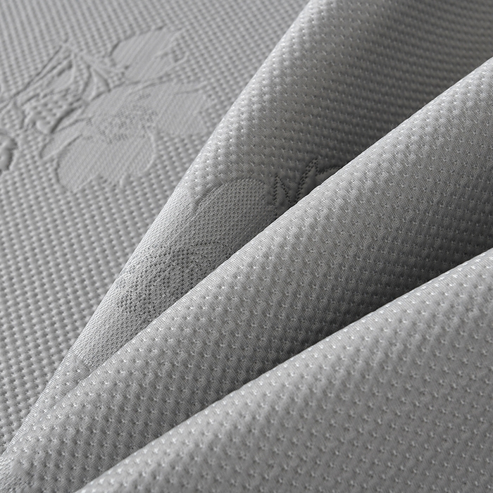 91家纺网 家纺一手货源 找家纺 绒耀家纺 直播新款加厚复合冰豆豆PE高分子凉感丝双面提花凉席三件套双层花边（控价最低139起） 静庭玫瑰-灰