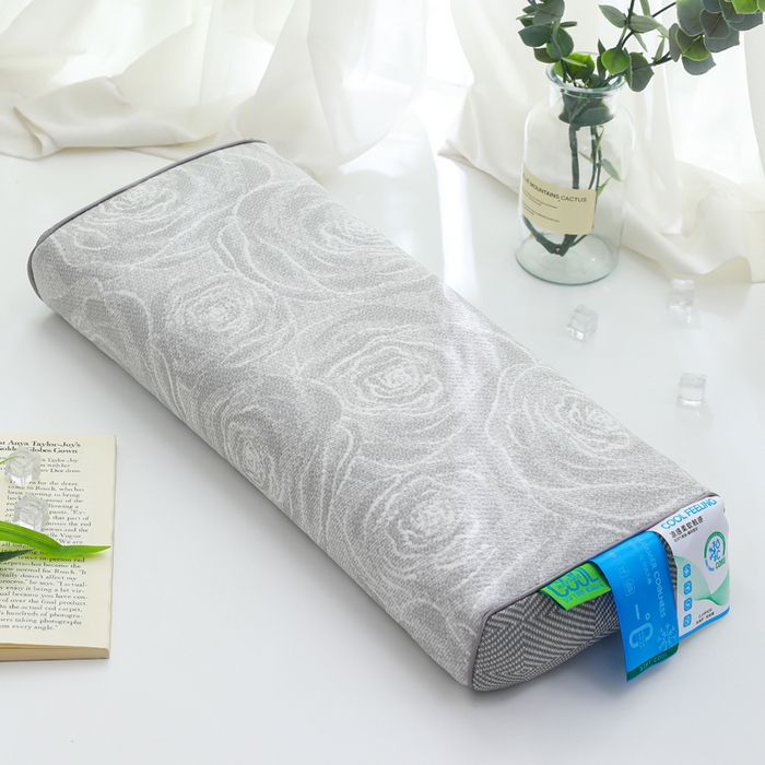 91家纺网 家纺一手货源 找家纺 （总）仁宇枕业 2026新款山水画夏凉宫廷枕头荞麦枕头枕芯