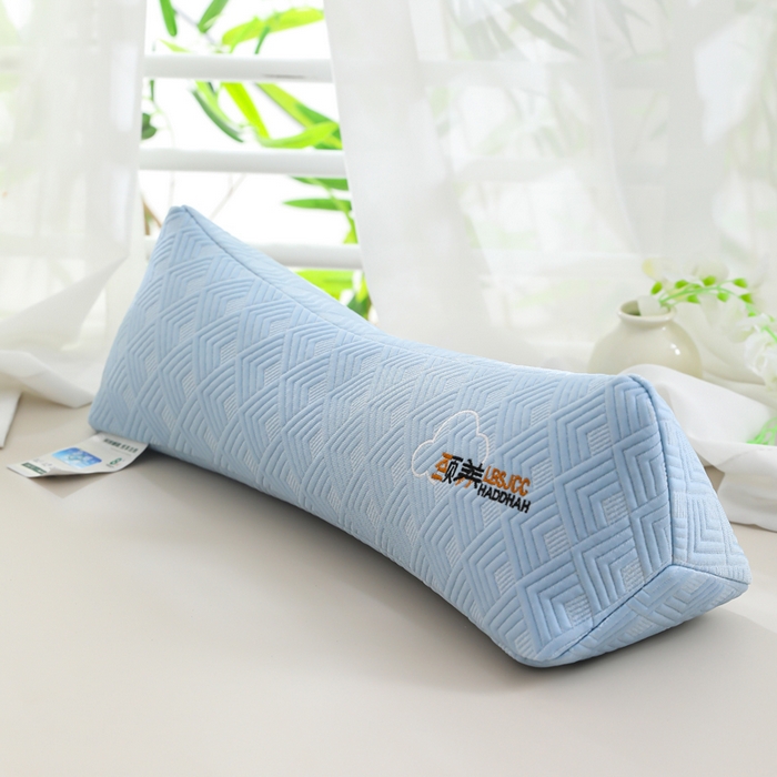 91家纺网 家纺一手货源 找家纺 （总）仁宇枕业 2026新款夏季清凉颈氧三角护颈护腰花草荞麦枕头枕芯