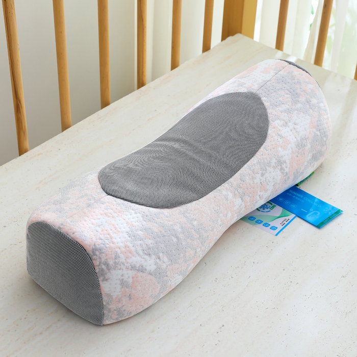 仁宇枕业 2026新款夏凉元宝荞麦枕头枕芯 夏凉元宝荞麦枕-山水画粉