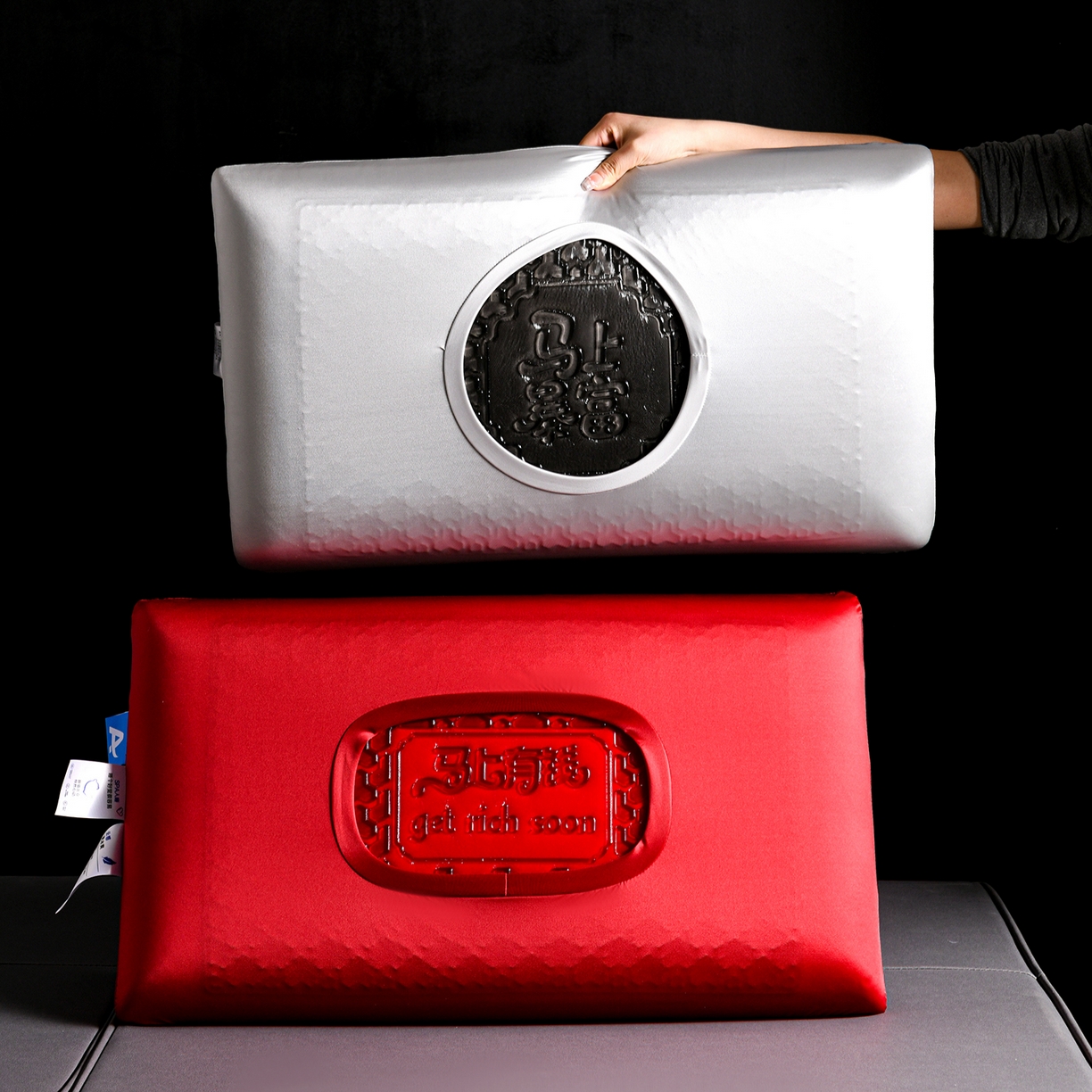 91家纺网 家纺一手货源 找家纺 （总）麦哆乐 2025新款儿童零压护颈凝胶枕