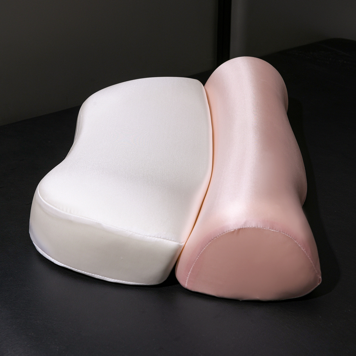 91家纺网 家纺一手货源 找家纺 麦哆乐 2026新款零压助眠深睡记忆枕枕头枕芯 白+粉玉