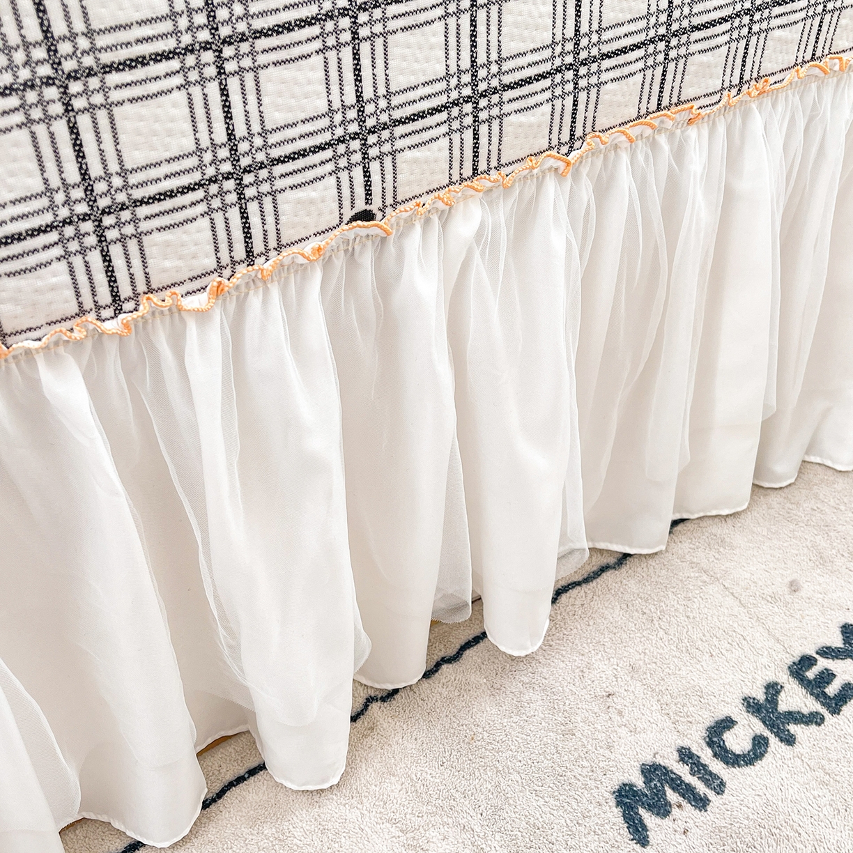 91家纺网 家纺一手货源 找家纺 情恒家纺 2026新款PE卡通提花床盖席席子凉席三件套摇摇马 摇摇马-曜黑