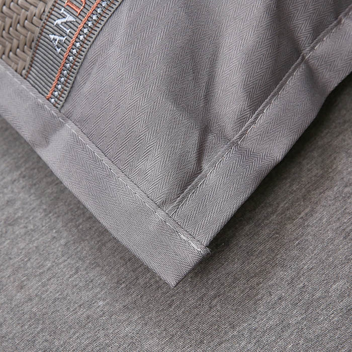 91家纺网 家纺一手货源 找家纺 梦叶草 2026新款全荞麦壳枕头夏季冰丝藤席枕芯冰藤荞麦枕竹面竹条凉席枕枕头枕芯 直角PU冰藤荞麦枕-银色