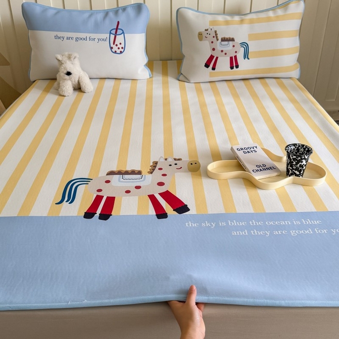 91家纺网 家纺一手货源 找家纺 （总）顾里家纺 2026新款Chic风冰感纤维软席席子凉席