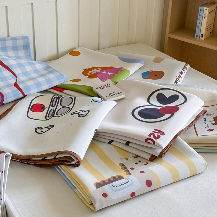 91家纺网 家纺一手货源 找家纺 （总）顾里家纺 2026新款Chic风冰感纤维软席席子凉席