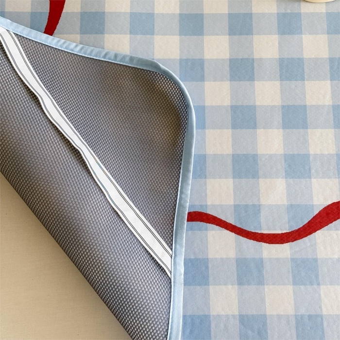 91家纺网 家纺一手货源 找家纺 顾里家纺 2026新款Chic风冰感纤维软席席子凉席 蓝格西高地