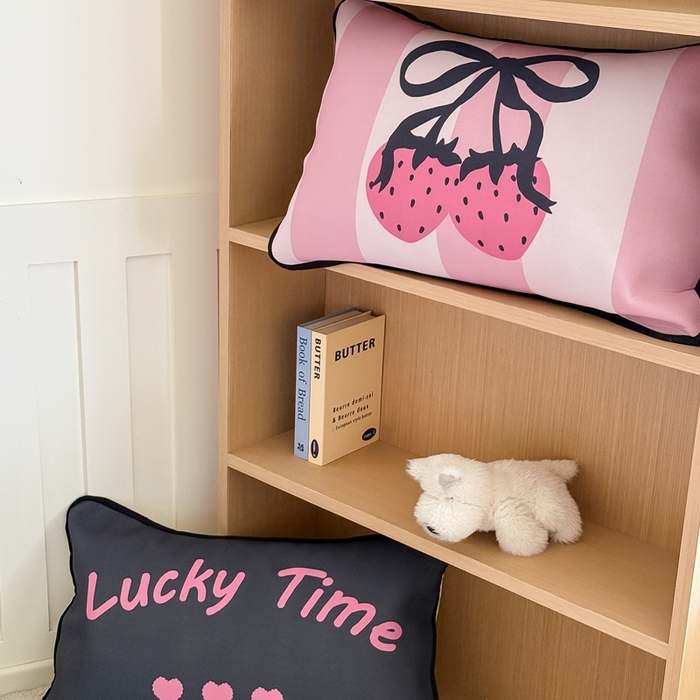 91家纺网 家纺一手货源 找家纺 顾里家纺 2026新款Chic风冰感纤维软席席子凉席 甜酷草莓