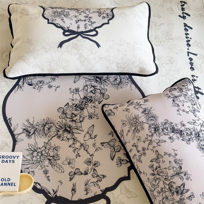 91家纺网 家纺一手货源 找家纺 顾里家纺 2026新款Chic风冰感纤维软席席子凉席 扇韵花