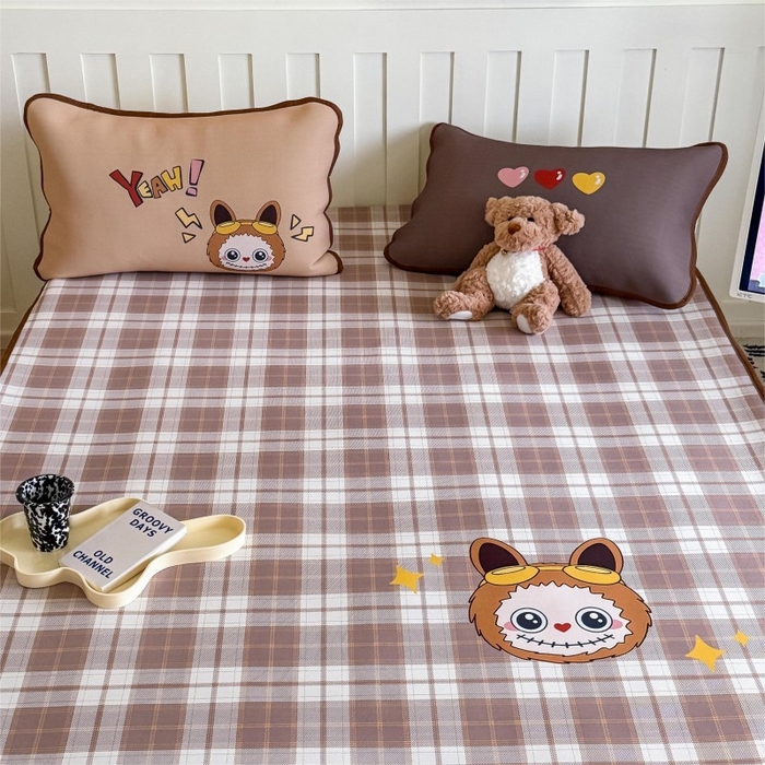 91家纺网 家纺一手货源 找家纺 顾里家纺 2026新款Chic风冰感纤维软席席子凉席 拉bubu