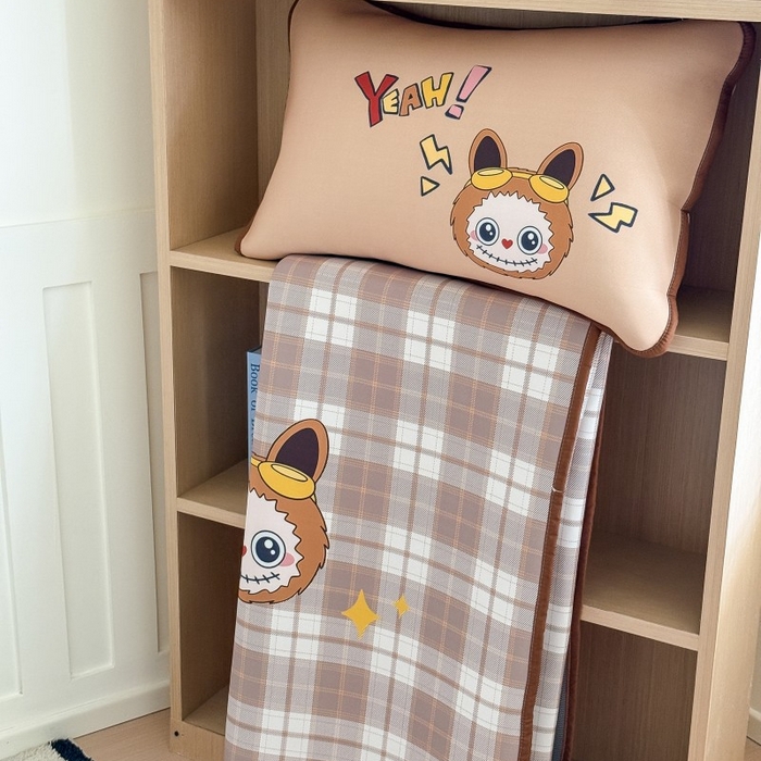 91家纺网 家纺一手货源 找家纺 顾里家纺 2026新款Chic风冰感纤维软席席子凉席 拉bubu