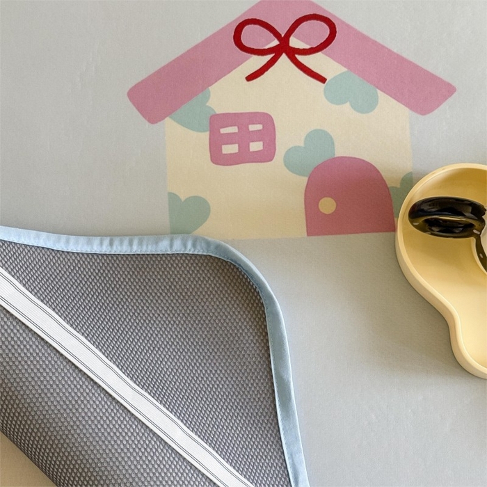 91家纺网 家纺一手货源 找家纺 顾里家纺 2026新款Chic风冰感纤维软席席子凉席 小熊屋