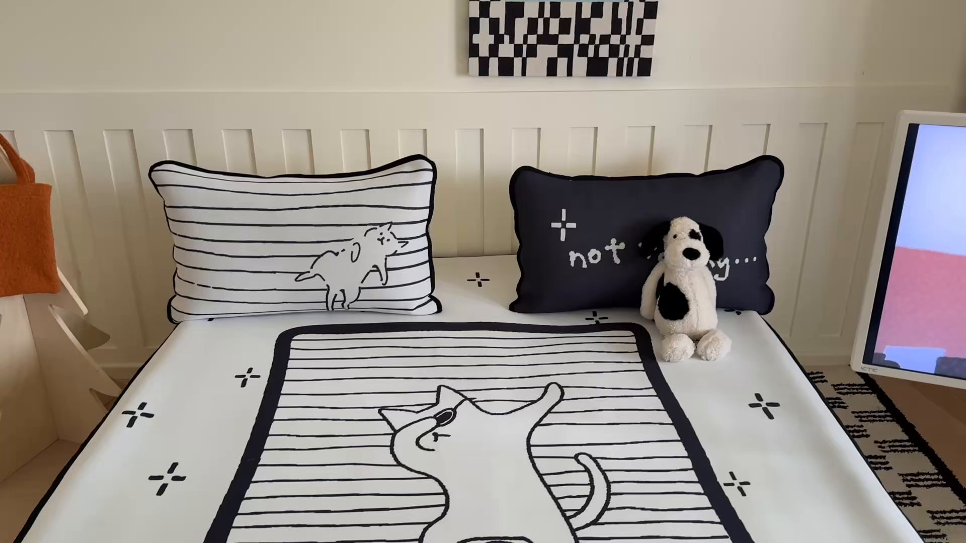 91家纺网 家纺一手货源 找家纺 顾里家纺 2026新款Chic风冰感纤维软席席子凉席 滑板猫