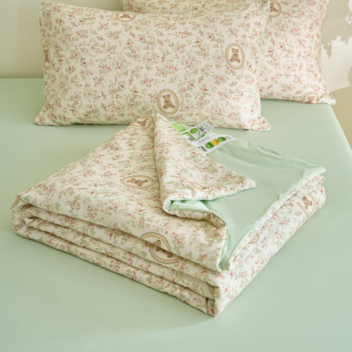 91家纺网 家纺一手货源 找家纺 （总）宜代光年 2026春夏新款全棉双层纱凉感夏被夏凉被空调被