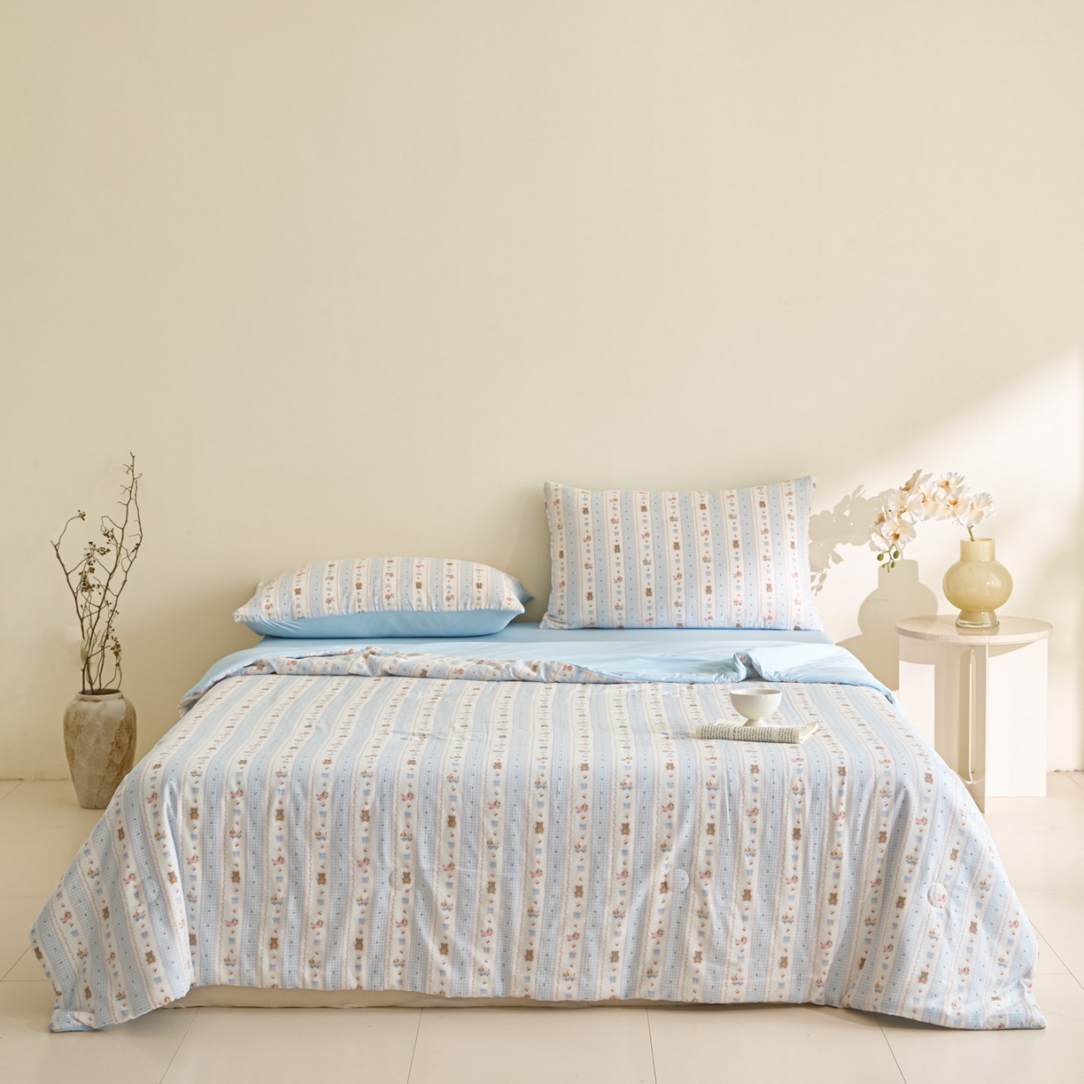 91家纺网 家纺一手货源 找家纺 （总）宜代光年 2026春夏新款全棉双层纱凉感夏被夏凉被空调被