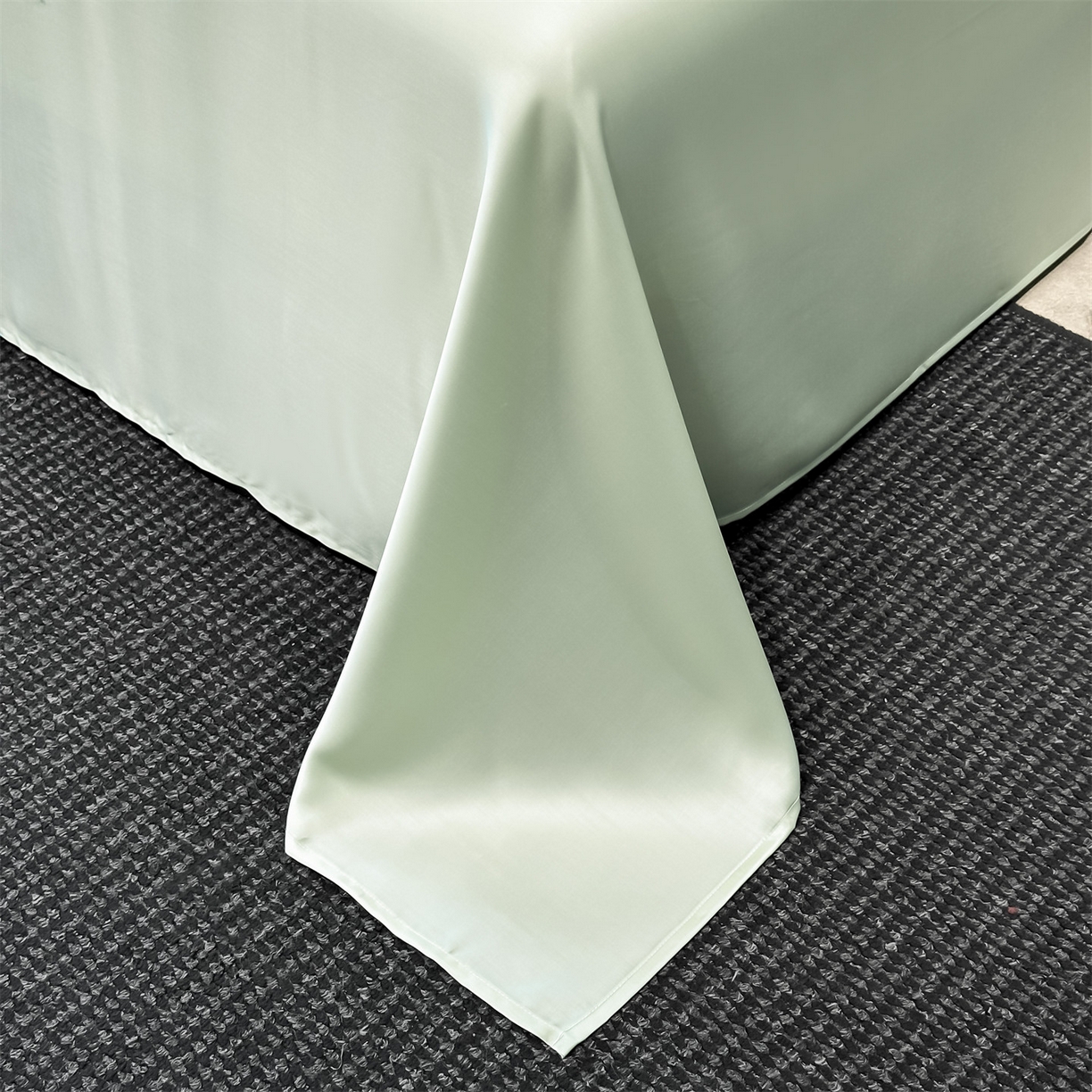 91家纺网 家纺一手货源 找家纺 （总）小久久（小九九） 2026新款水洗冰丝刺绣以梦为马四件套