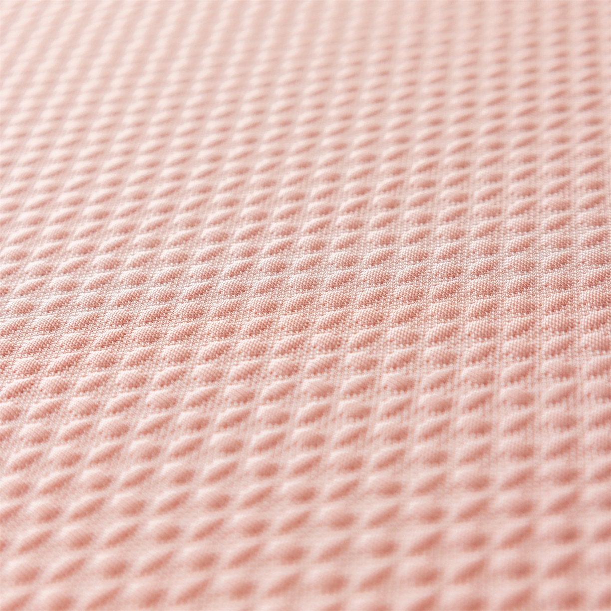 91家纺网 家纺一手货源 找家纺 赛丽雅 2026春夏新款480克A类PE聚乙烯提花冰豆豆凉感床裙款凉席三件套席子空调软席 点点-粉