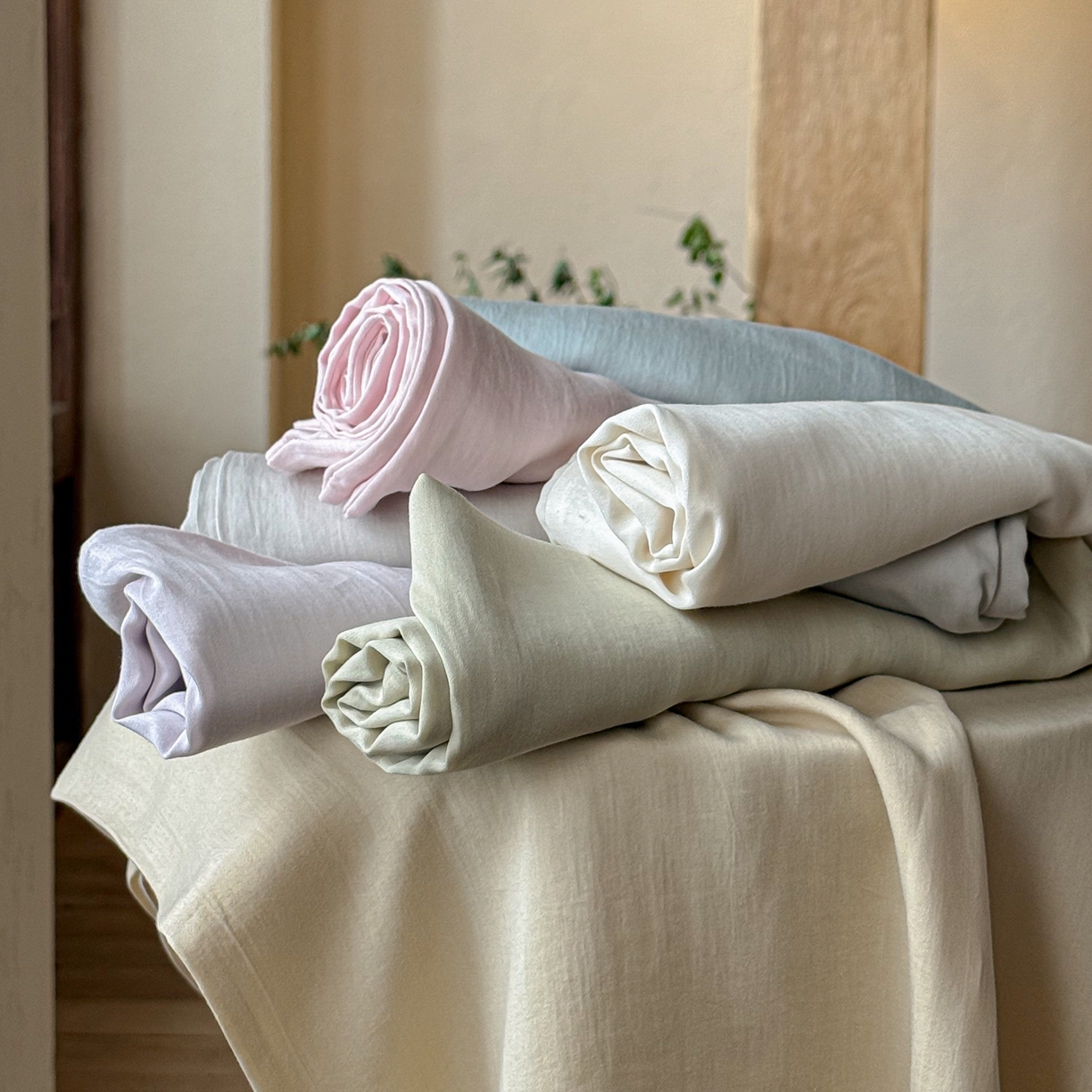 91家纺网 家纺一手货源 找家纺 （总）时光里 2026新款60支水洗天丝单枕套 枕套单件枕套单品