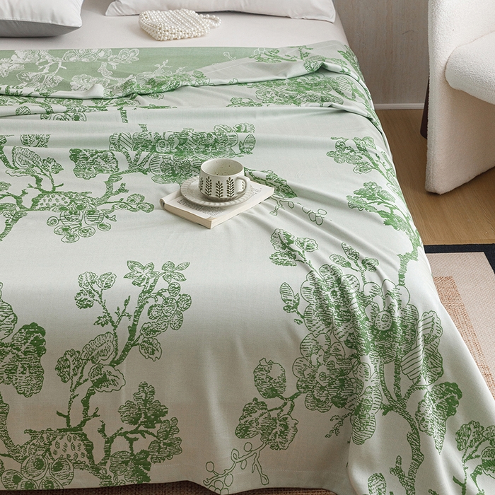 91家纺网 家纺一手货源 找家纺 （总）悦然毛巾被 2026新款竹纤维冷感毯盖毯再生素纤维休闲夏被毛巾被夏凉被空调被