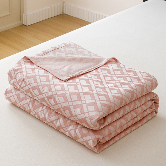 91家纺网 家纺一手货源 找家纺 （总）悦然毛巾被 2026新款竹纤维冷感毯盖毯再生素纤维休闲夏被毛巾被夏凉被空调被