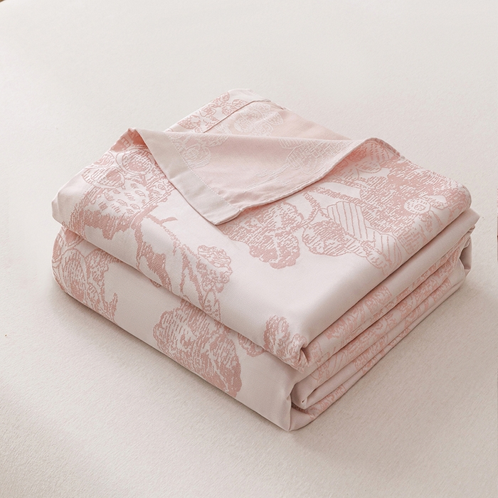 91家纺网 家纺一手货源 找家纺 （总）悦然毛巾被 2026新款竹纤维冷感毯盖毯再生素纤维休闲夏被毛巾被夏凉被空调被