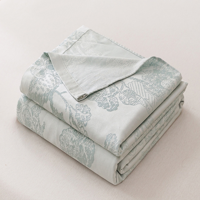 91家纺网 家纺一手货源 找家纺 （总）悦然毛巾被 2026新款竹纤维冷感毯盖毯再生素纤维休闲夏被毛巾被夏凉被空调被