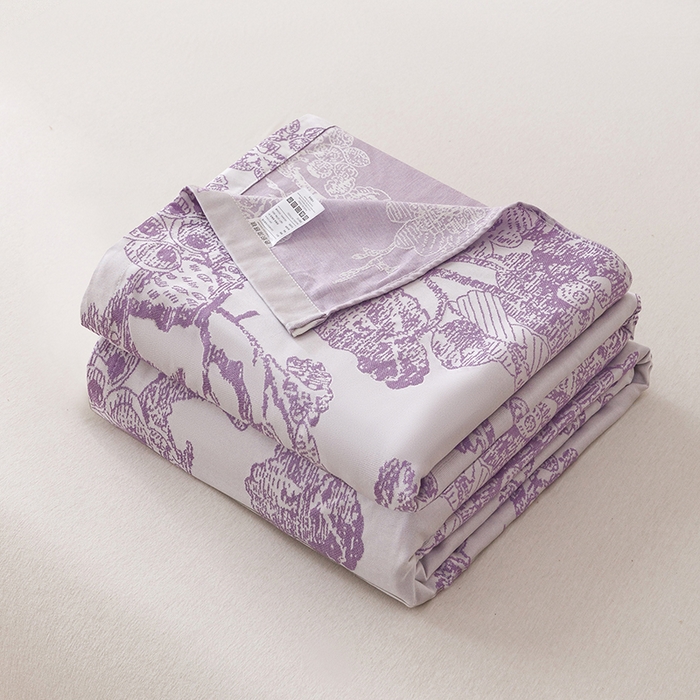 91家纺网 家纺一手货源 找家纺 （总）悦然毛巾被 2026新款竹纤维冷感毯盖毯再生素纤维休闲夏被毛巾被夏凉被空调被