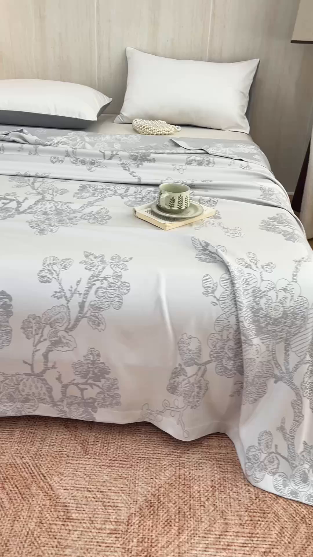 91家纺网 家纺一手货源 找家纺 悦然毛巾被 2026新款竹纤维冷感毯盖毯再生素纤维休闲夏被毛巾被夏凉被空调被 竹韵叶梦绿