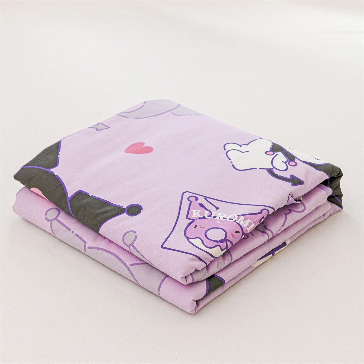 91家纺网 家纺一手货源 找家纺 名兮家居 2026新款经典奥特曼三丽鸥A类全棉纯棉儿童睡袋护肚防踢被 防踢被-情书库洛米