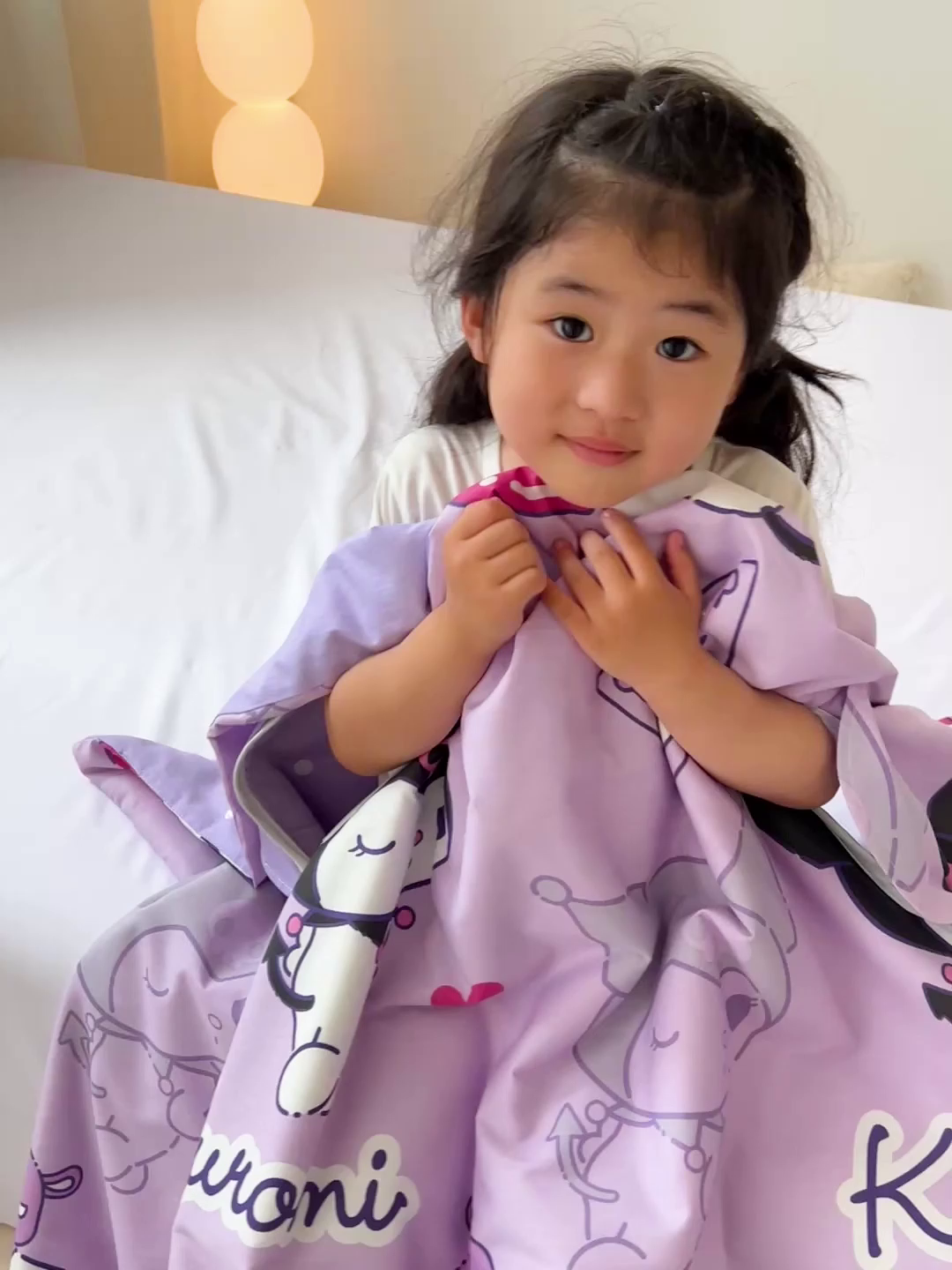 91家纺网 家纺一手货源 找家纺 名兮家居 2026新款经典奥特曼三丽鸥A类全棉纯棉儿童睡袋护肚防踢被 防踢被-情书库洛米