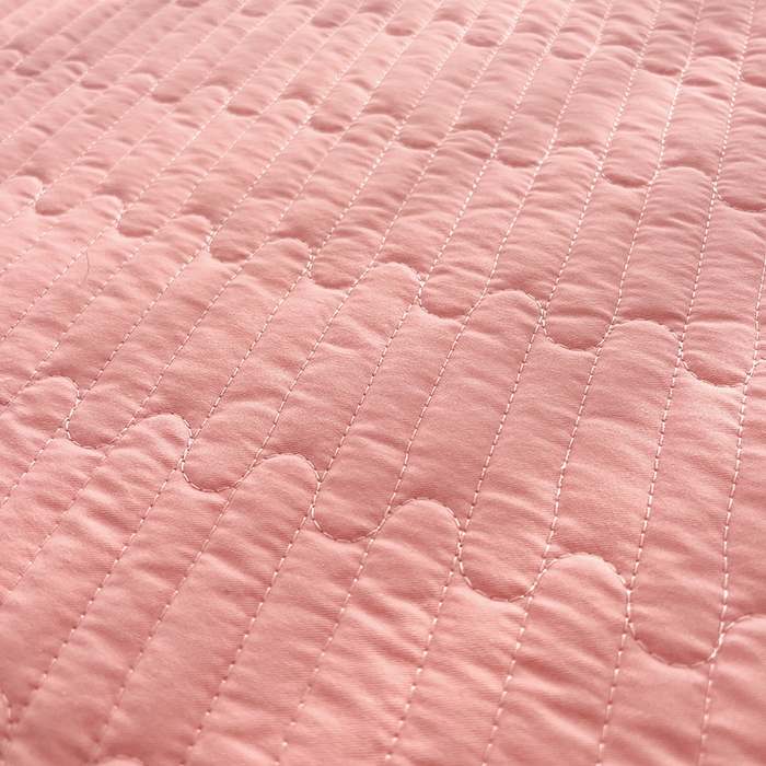 91家纺网 家纺一手货源 找家纺 （总）花香四季家纺 2026新款13376全棉夹棉床裙三件套13372纯棉纯色四件套套件蕾丝公主风