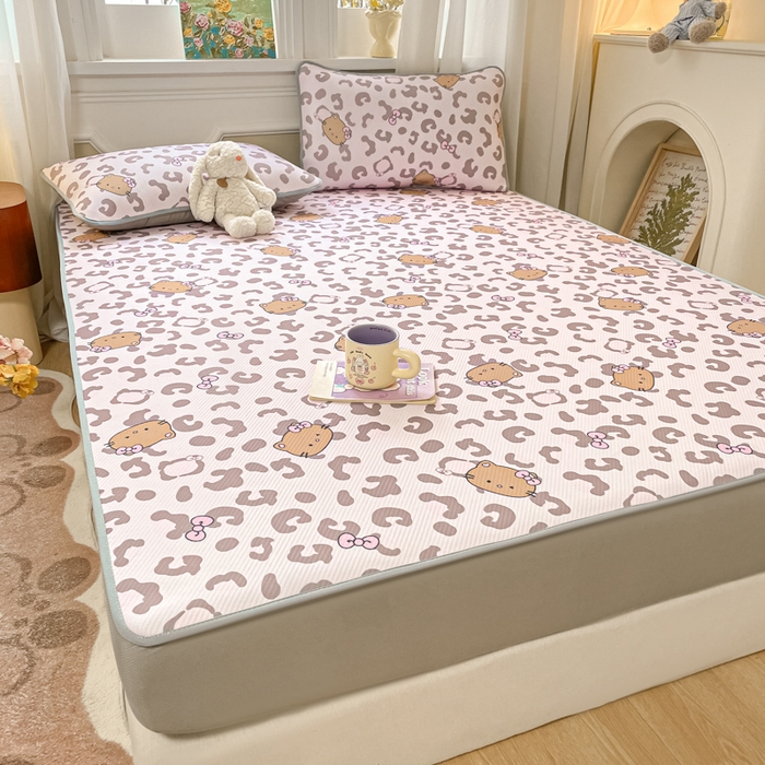 91家纺网 家纺一手货源 找家纺 （总）女子家纺 2026新款斜纹凉感豆豆床笠款