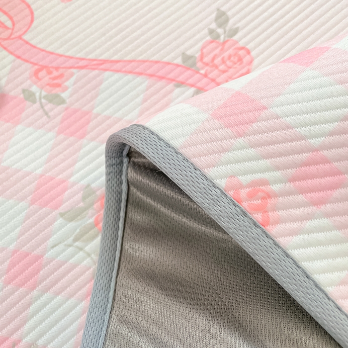 91家纺网 家纺一手货源 找家纺 女子家纺 2026新款斜纹凉感豆豆床笠款 床笠-玫瑰园