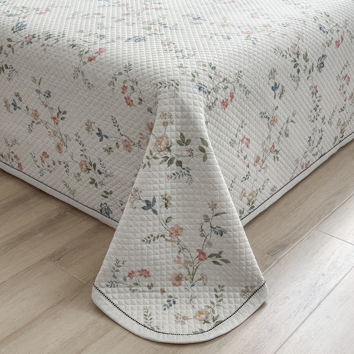 91家纺网 家纺一手货源 找家纺 （总）慕木家纺 2026春夏新款色织麻四季款单床盖 床盖单件