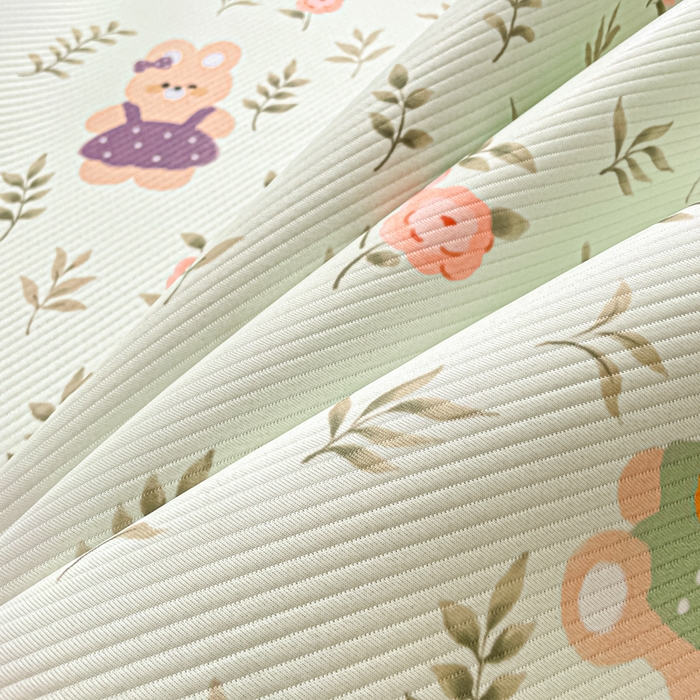 91家纺网 家纺一手货源 找家纺 女子家纺 2026新款斜纹凉感豆豆床笠款 床笠-青叶萌物