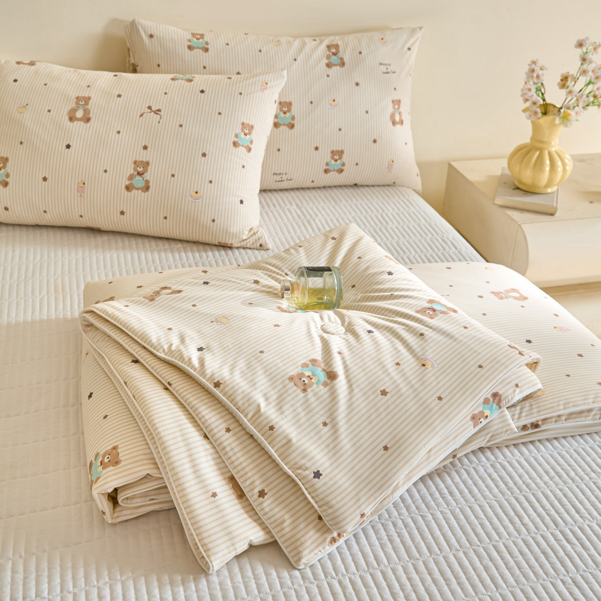 91家纺网 家纺一手货源 找家纺 （总）一加一 2026新款A类凉感冰皮印花冰蚕被夏被夏凉被空调被