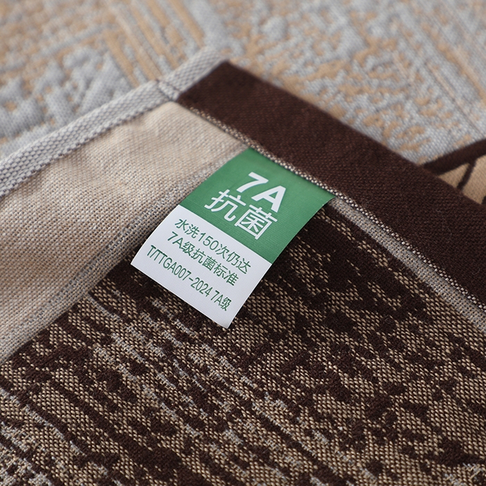 91家纺网 家纺一手货源 找家纺 （总）娇兰毛巾 2026新款安心棉长效抗菌全棉a类加厚加双绑带防滑枕巾