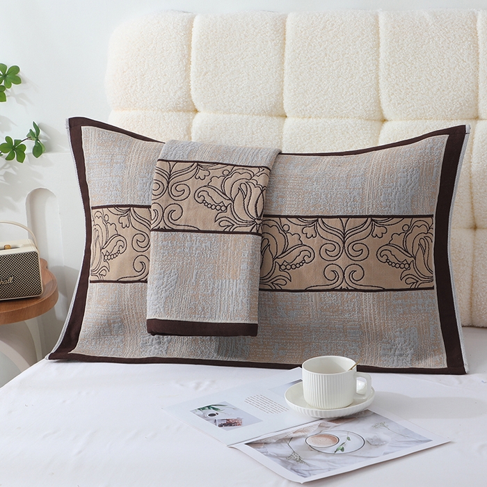 91家纺网 家纺一手货源 找家纺 （总）娇兰毛巾 2026新款安心棉长效抗菌全棉a类加厚加双绑带防滑枕巾