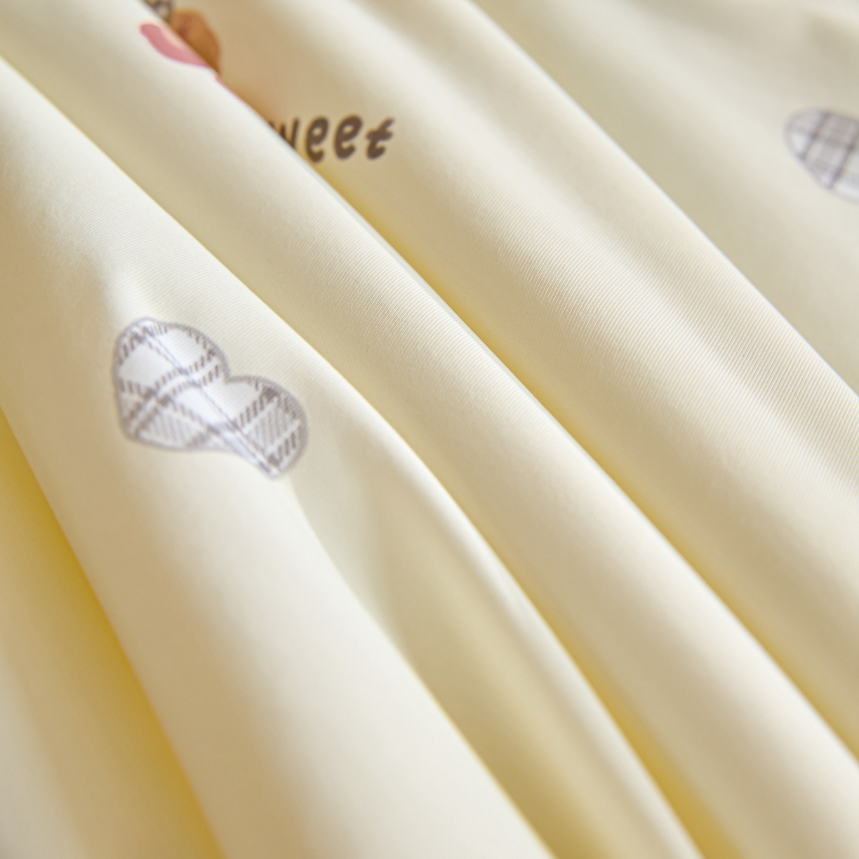 91家纺网 家纺一手货源 找家纺 一加一 2026新款A类凉感冰皮印花冰蚕被夏被夏凉被空调被 甜兔日记