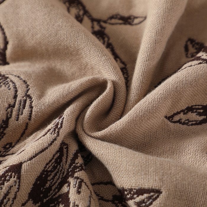 91家纺网 家纺一手货源 找家纺 娇兰毛巾 2026新款安心棉长效抗菌全棉a类加厚加双绑带防滑枕巾 花影觅踪